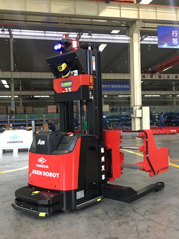 杭叉無人駕駛AGV，又推新品利器